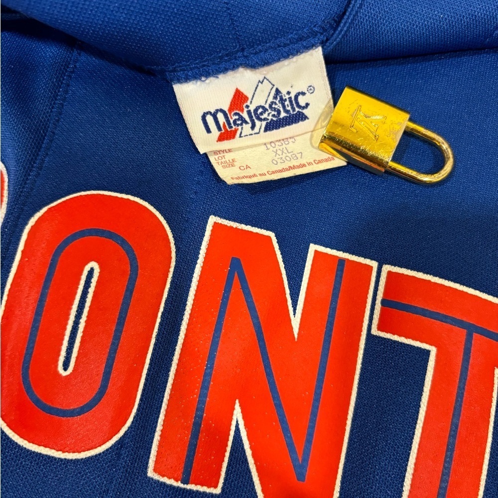 Vintage 90s Majestic Toronto Blue Baseball Jersey - Picture 5 of 5